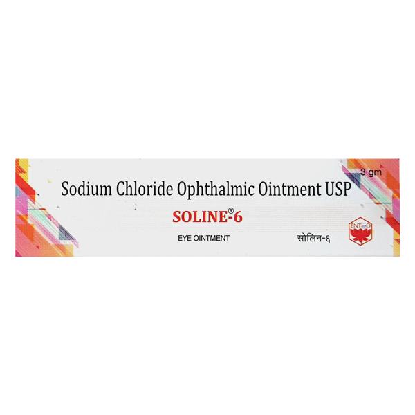 Soline 6 Eye Ointment 3Gm