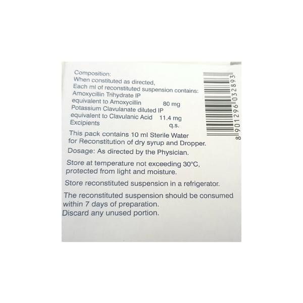 MOXCLAV 91.4mg Drops 10ml