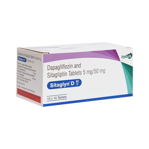 SITAGLYN D 50/5 Tablet 10's