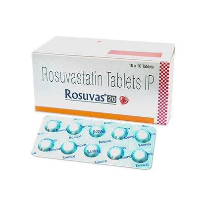 Rosuvas 20 Tablet 10'S