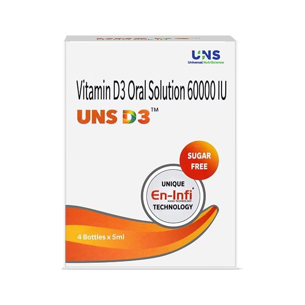 UNS D3 SUGAR FREE Oral Solution 5ml