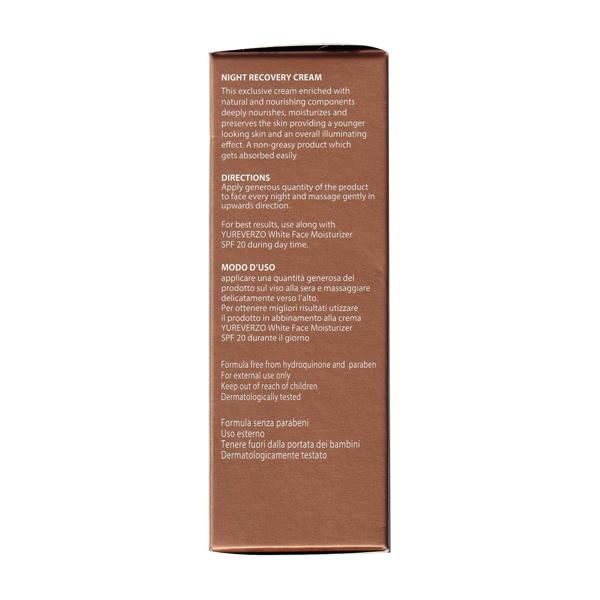 YU REVERZO WHITE NIGHT RECOVERY Cream 50ml - Global Surgicals