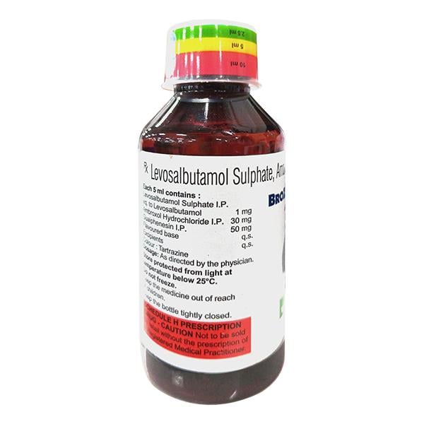 BROZEET LS 1 MG SUGAR FREE Expectorant 100ml