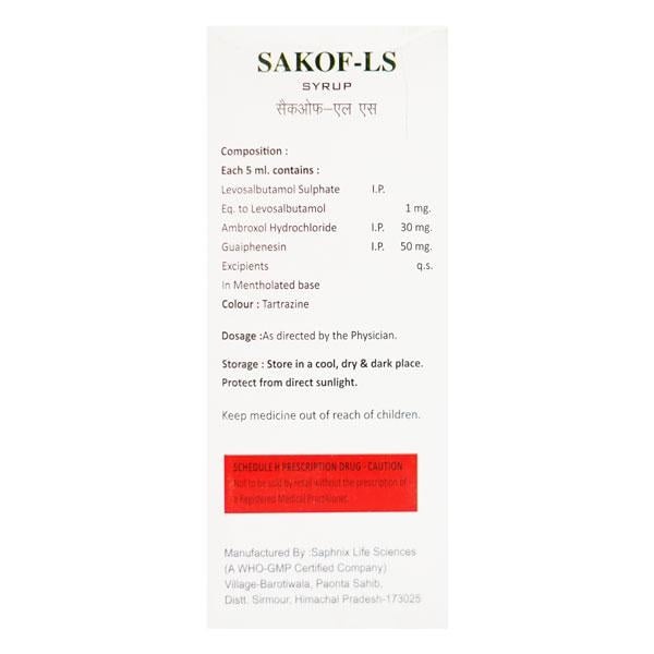SAKOF LS Syrup 100ml