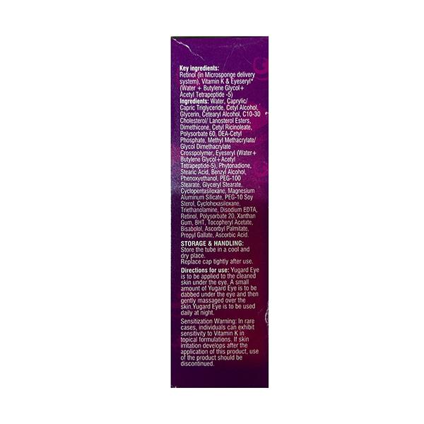 YUGARD EYE UNDER EYE Cream 15gm - Global Surgicals
