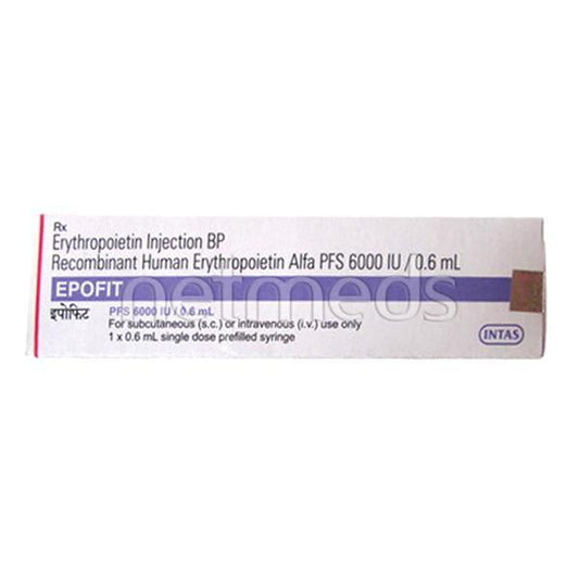 Epofit 6000IU Injection(Pfs) 0.6ml