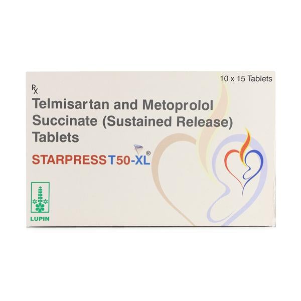 STARPRESS T XL 50mg Tablet 15's