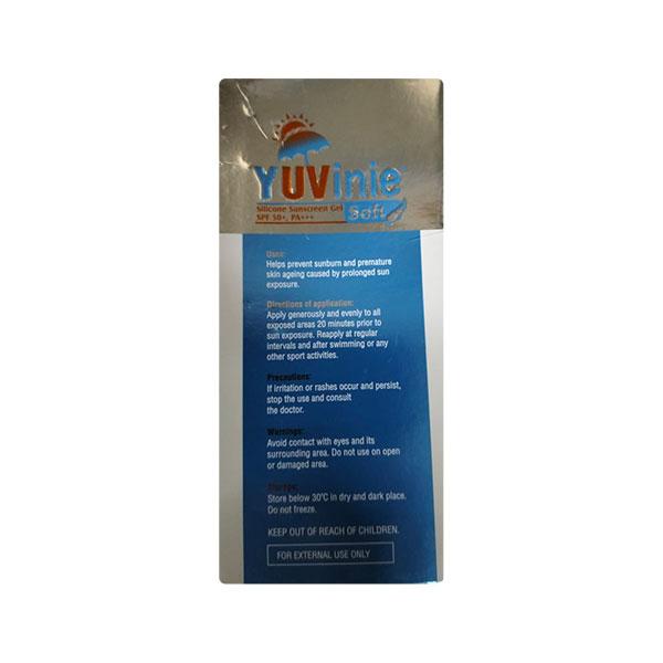 Yuvinie Soft SPF 50+ PA +++ Sunscreen Gel 50gm - Global Surgicals