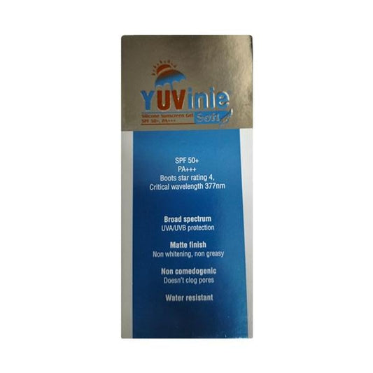 Yuvinie Soft SPF 50+ PA +++ Sunscreen Gel 50gm - Global Surgicals