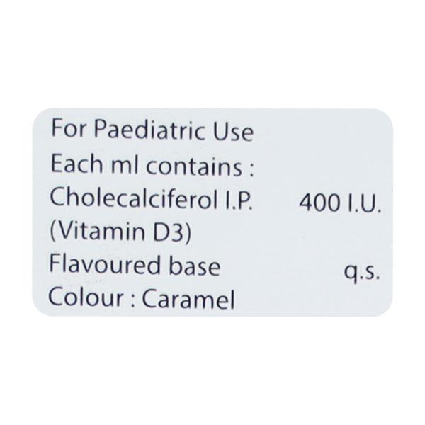 WELLBABY VIT D3 400IU Drops 15ml