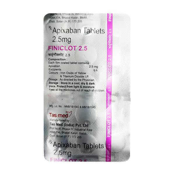 FINICLOT 2.5 Tablet 15's