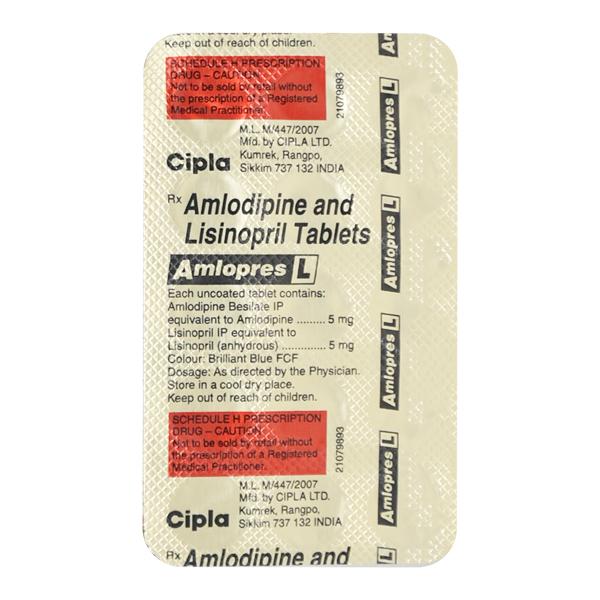 Amlopres L Tablet 15'S