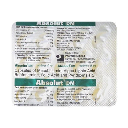 ABSOLUT DM Capsule 15's