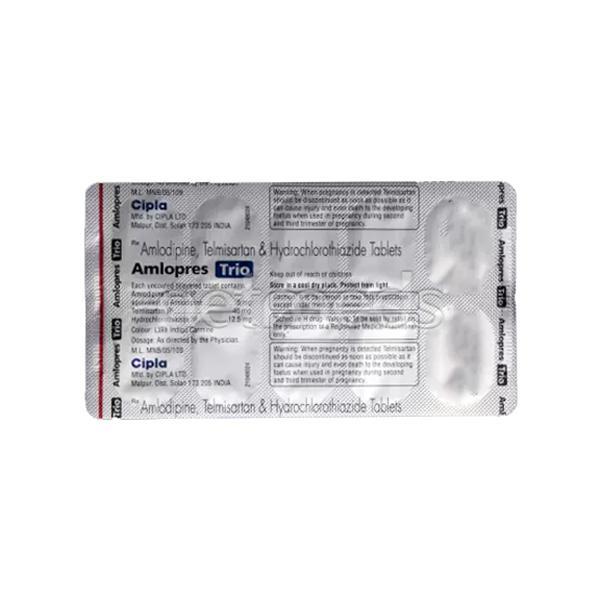 Amlopres Trio 40mg Tablet 10'S