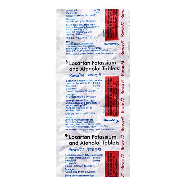 Revas AT Tablet 10'S