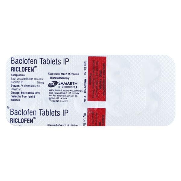 Riclofen 10mg Tablet 10'S