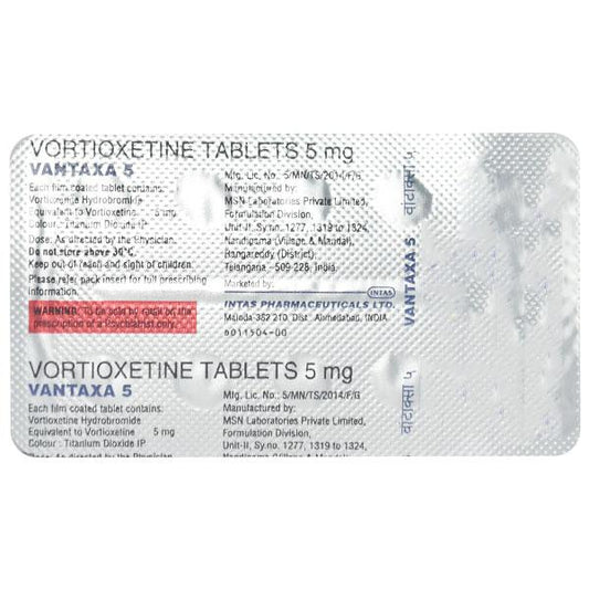 VANTAXA 5 Tablet 10's