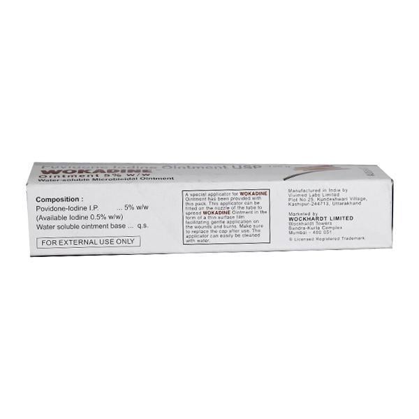 Wokadine Ointment 125gm
