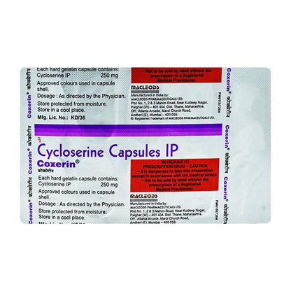 COXERIN 250MG CAPSULE 10'S
