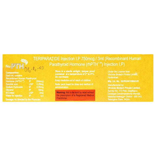 NU PTH Injection 3ml