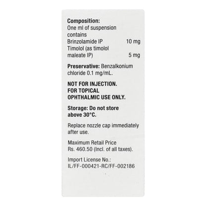 AZARGA Eye Drops 5ml