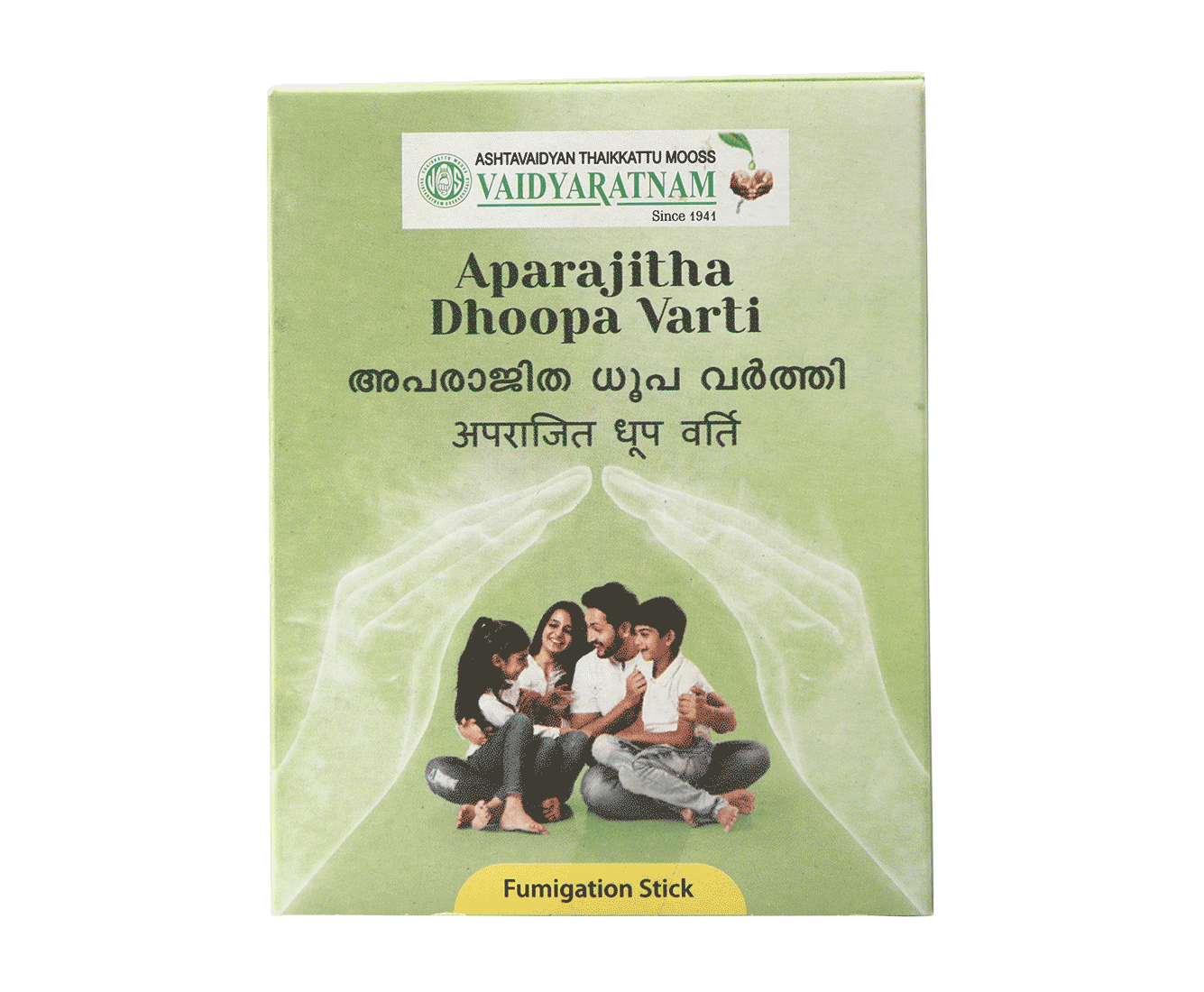 Aparajitha Dhoopa Varthi 10 Nos - Vaidyaratnam Ayurveda