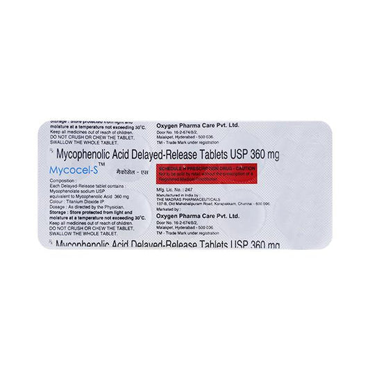MYCOCEL S 360 Tablet 10's