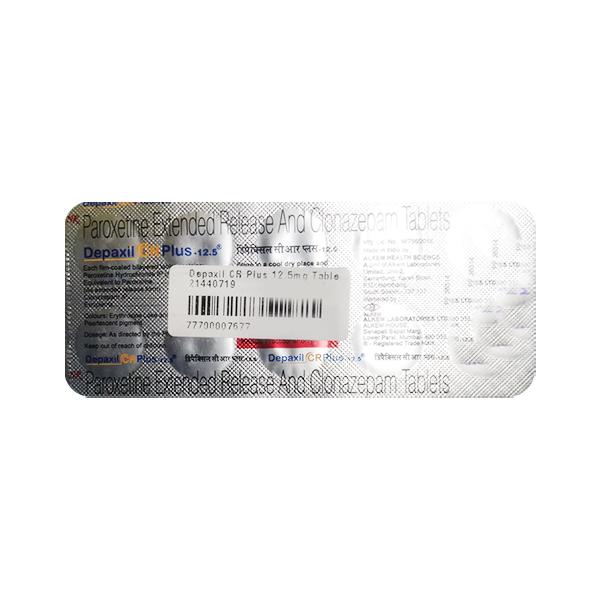 Depaxil CR Plus 12.5mg Tablet 10'S