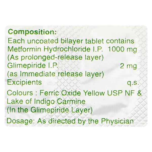 Glimulin 2Mf Forte Tablet 15'S