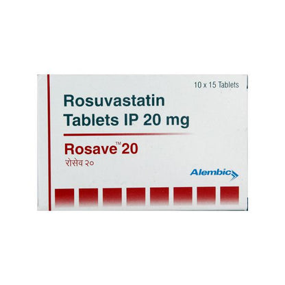 Rosave 20mg Tablet 15'S