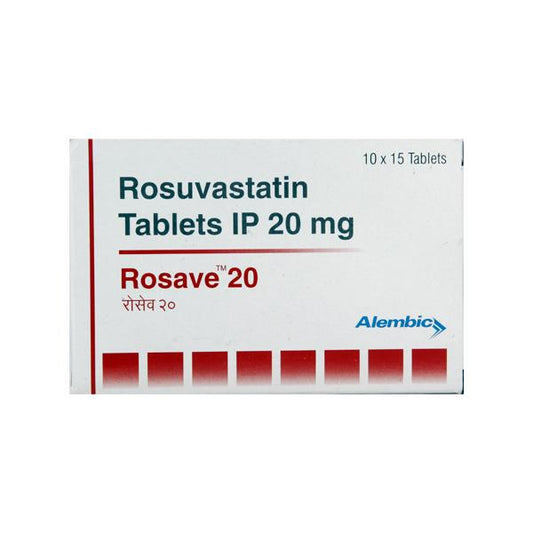 Rosave 20mg Tablet 15'S