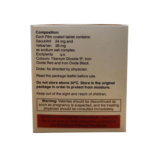 VALENTAS 50 Tablet 10's