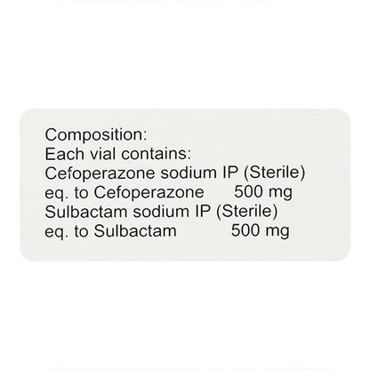 SULBAGREAT 1gm Injection 1's