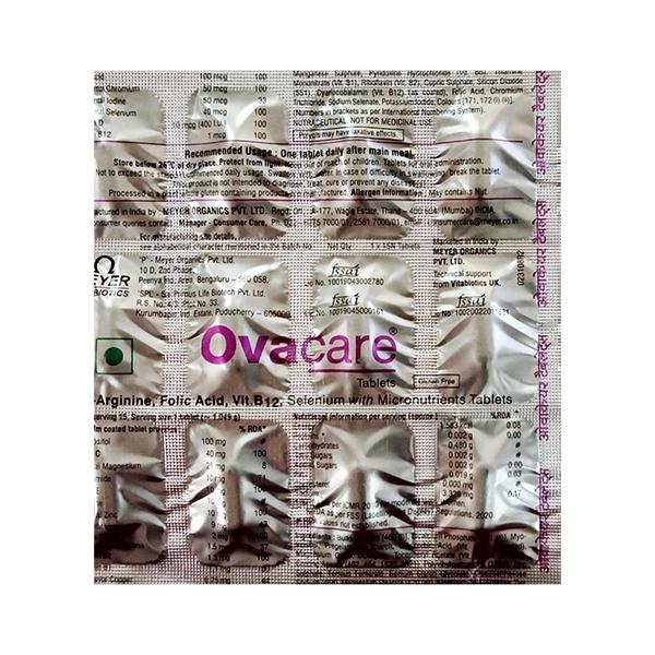 OVACARE GLUTEN FREE Tablet 15's