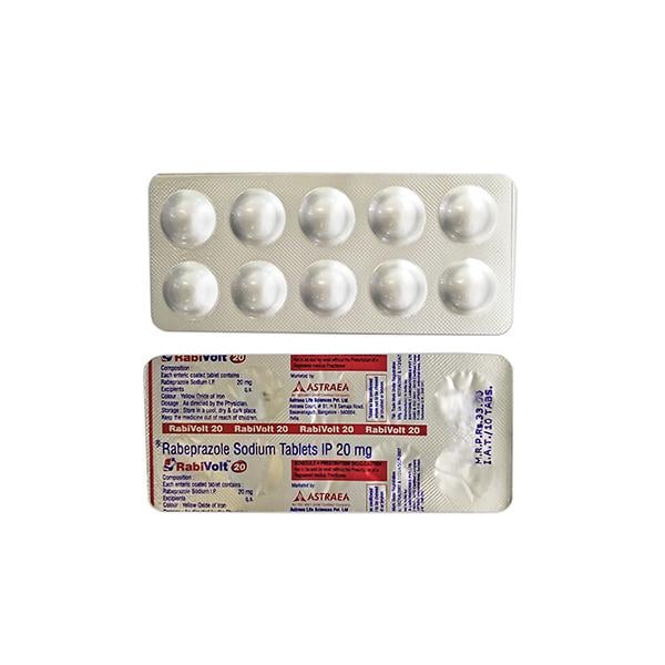 RABIVOLT 20 Tablet 10's
