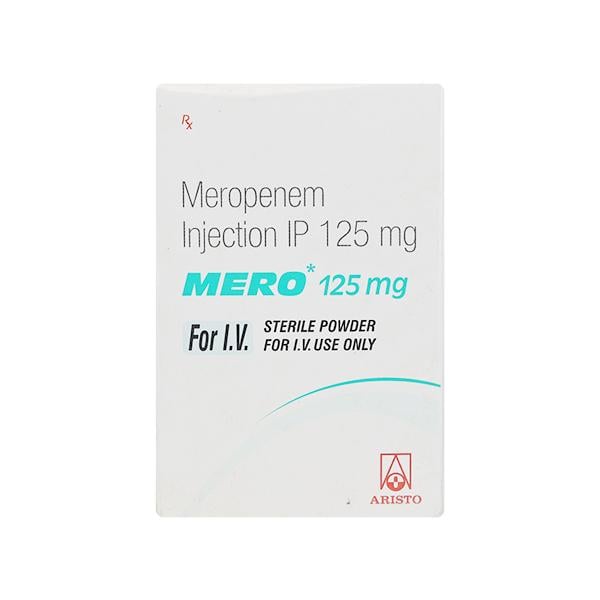 Mero 125mg Injection 1'S