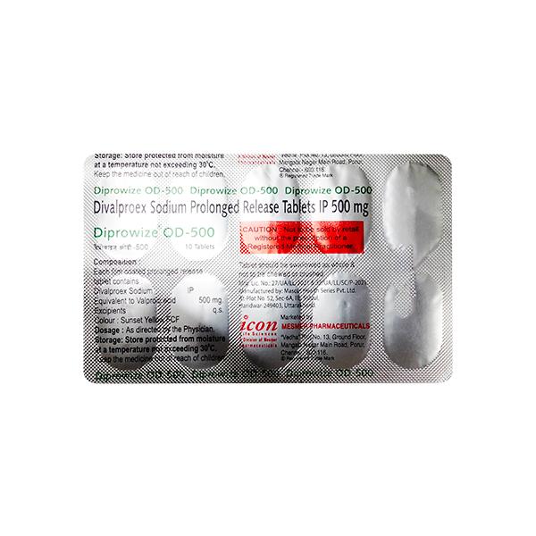 DIPROWIZE OD 500 Tablet 10's