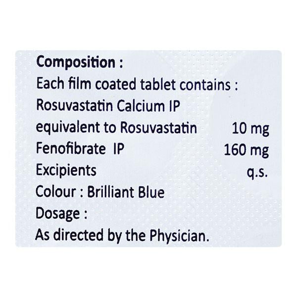 NORMALIP F 10/160mg Tablet 10's