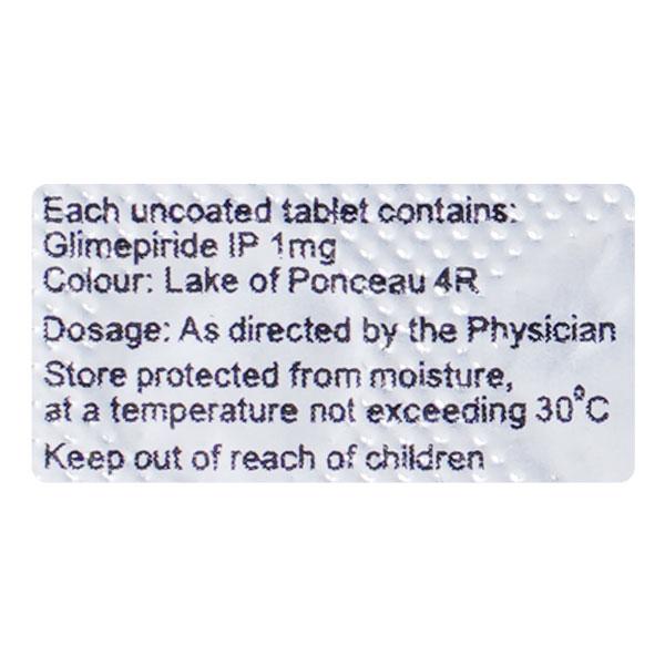 Glyree 1mg Tablet 10'S