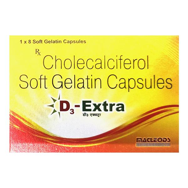 D3 EXTRA Soft Gelatin Capsule 8's