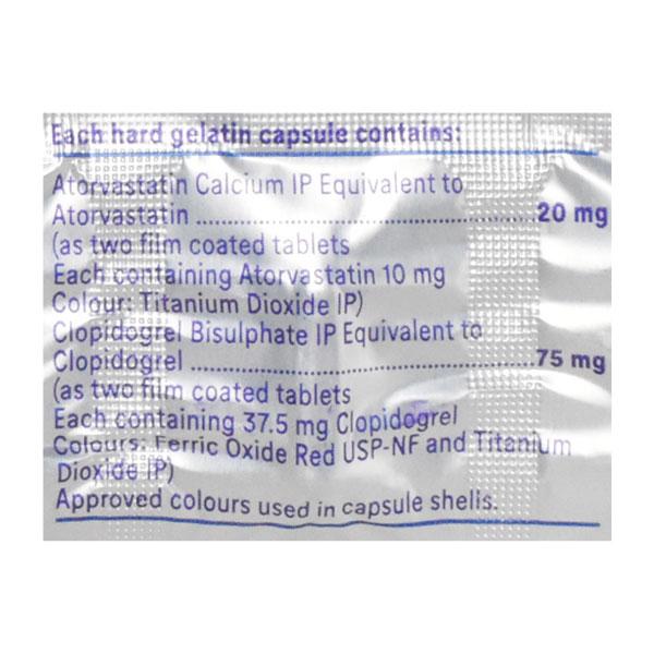 Atocor CV 20mg Capsule 10'S