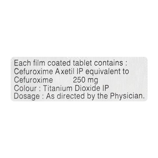 Cetil 250mg Tablet 10'S