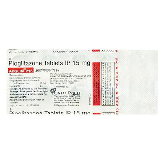 ADGLIM P 15mg Tablet 10's