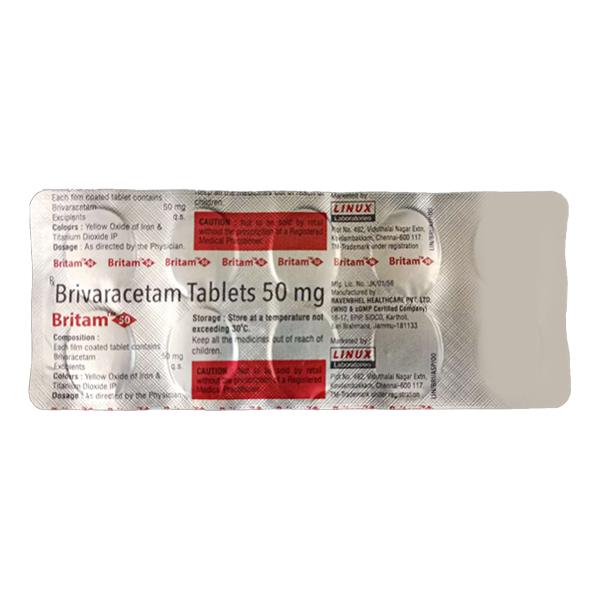 BRITAM 50 Tablet 10's