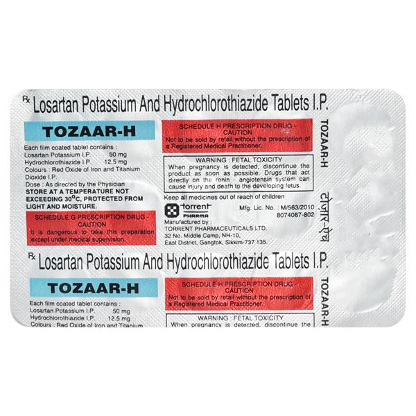 TOZAAR H Tablet 15's