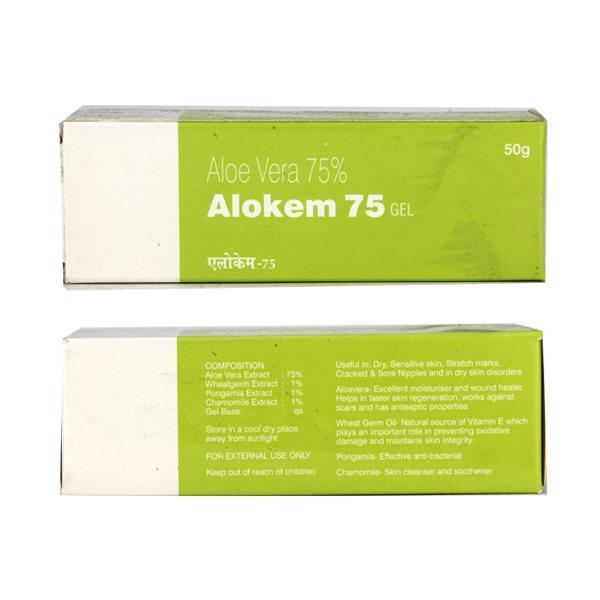 Alokem 75% Gel 50gm