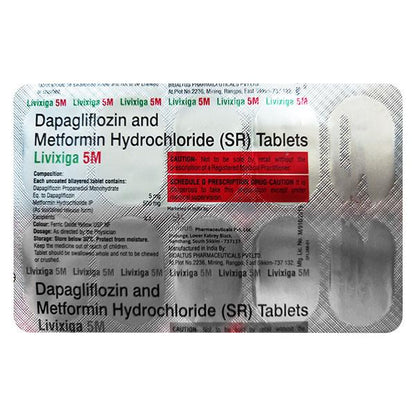 LIVIXIGA 5M Tablet 10's