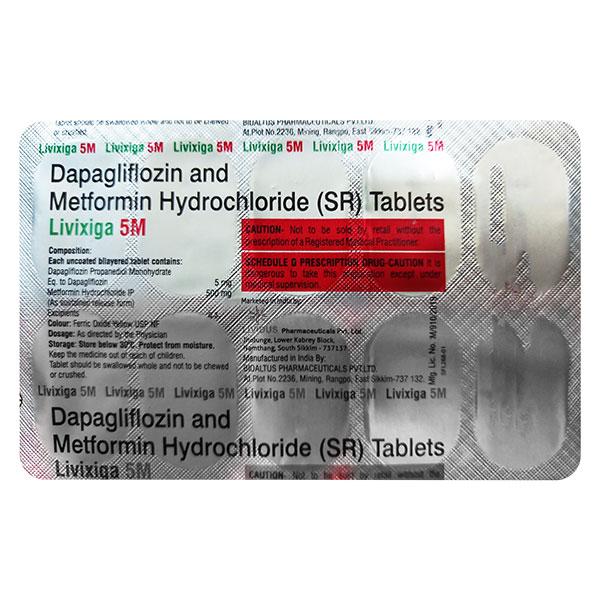 LIVIXIGA 5M Tablet 10's