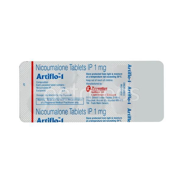 Artiflo 1mg Tablet 10'S