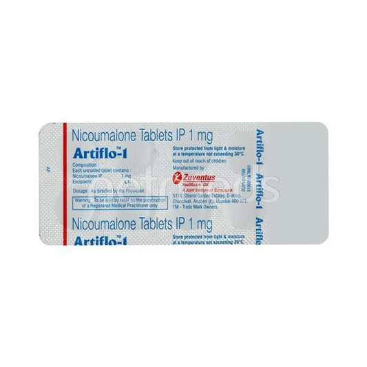 Artiflo 1mg Tablet 10'S
